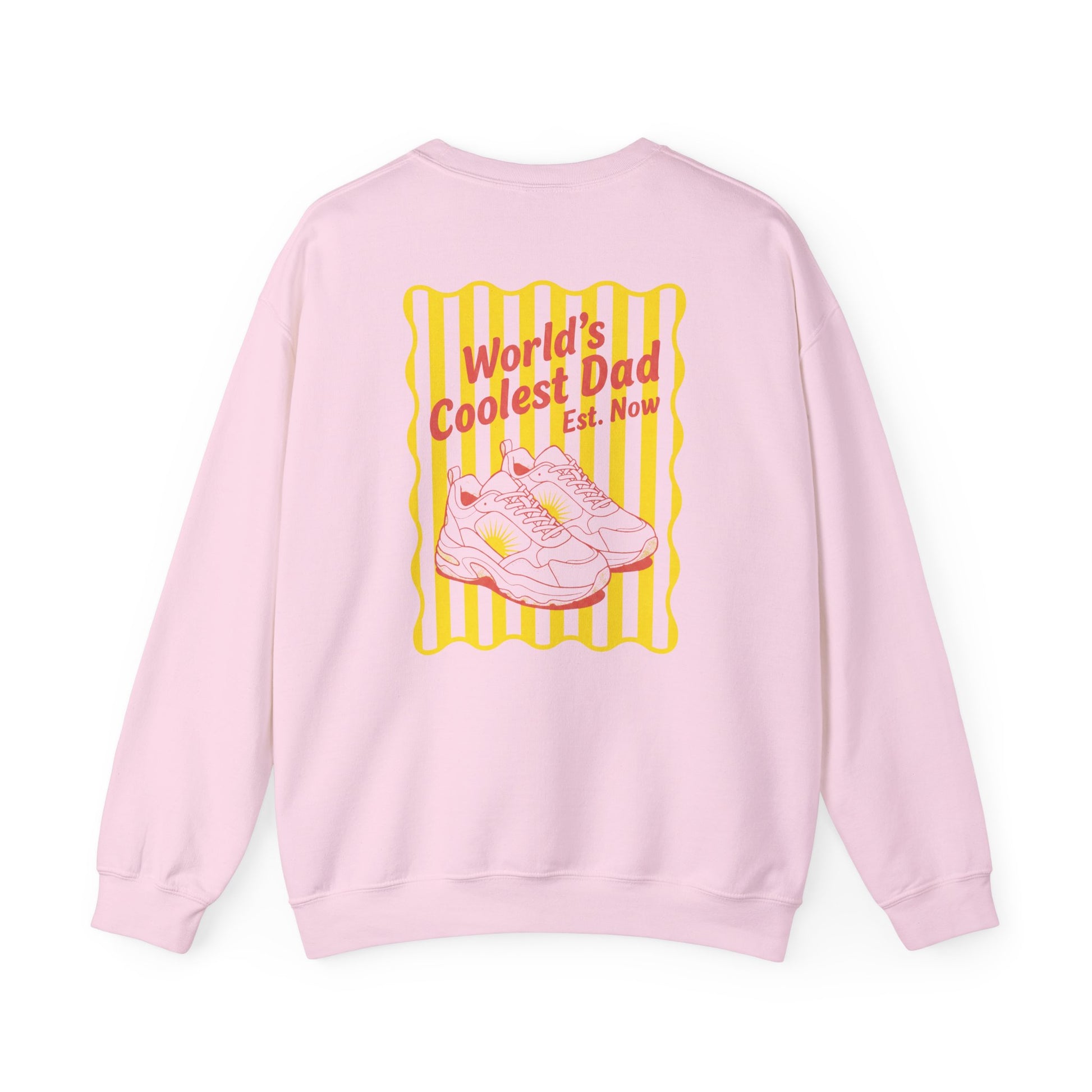 World's Coolest Dad Retro Sweatshirt Printify