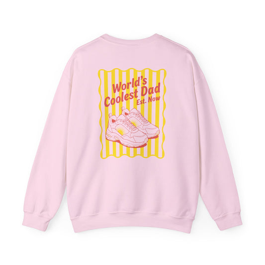 World's Coolest Dad Retro Sweatshirt Printify