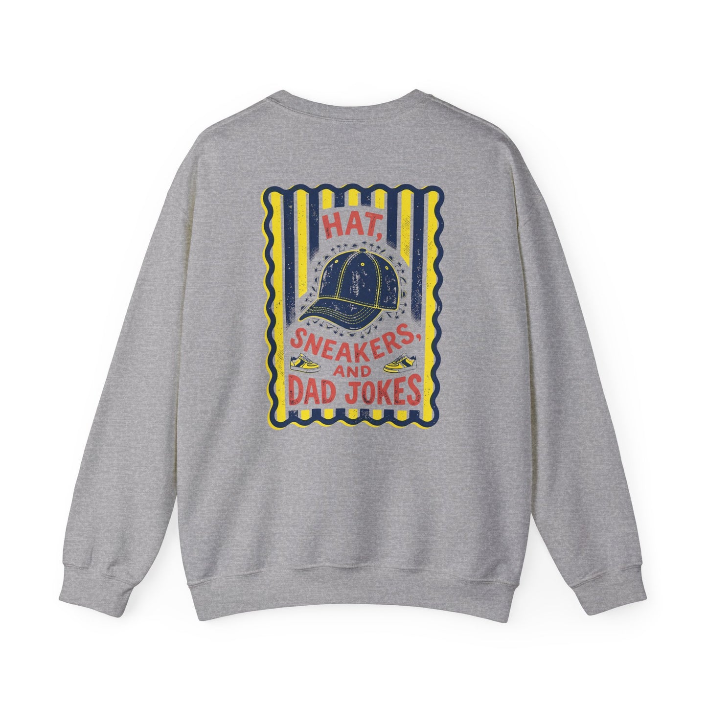 Dad Jokes Lifestyle Sweatshirt Printify