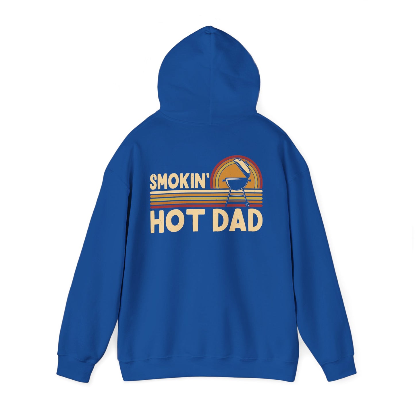 Smokin' Hot Dad BBQ Hoodie Printify