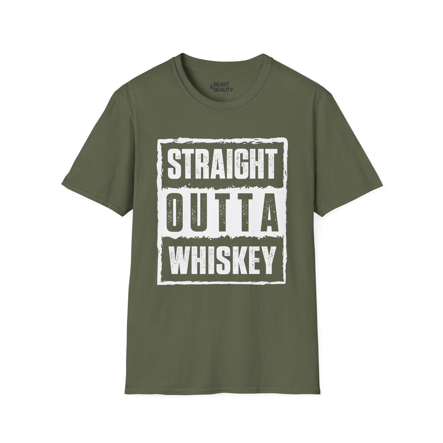 Straight Outta Whiskey T-Shirt t-shirt view 4