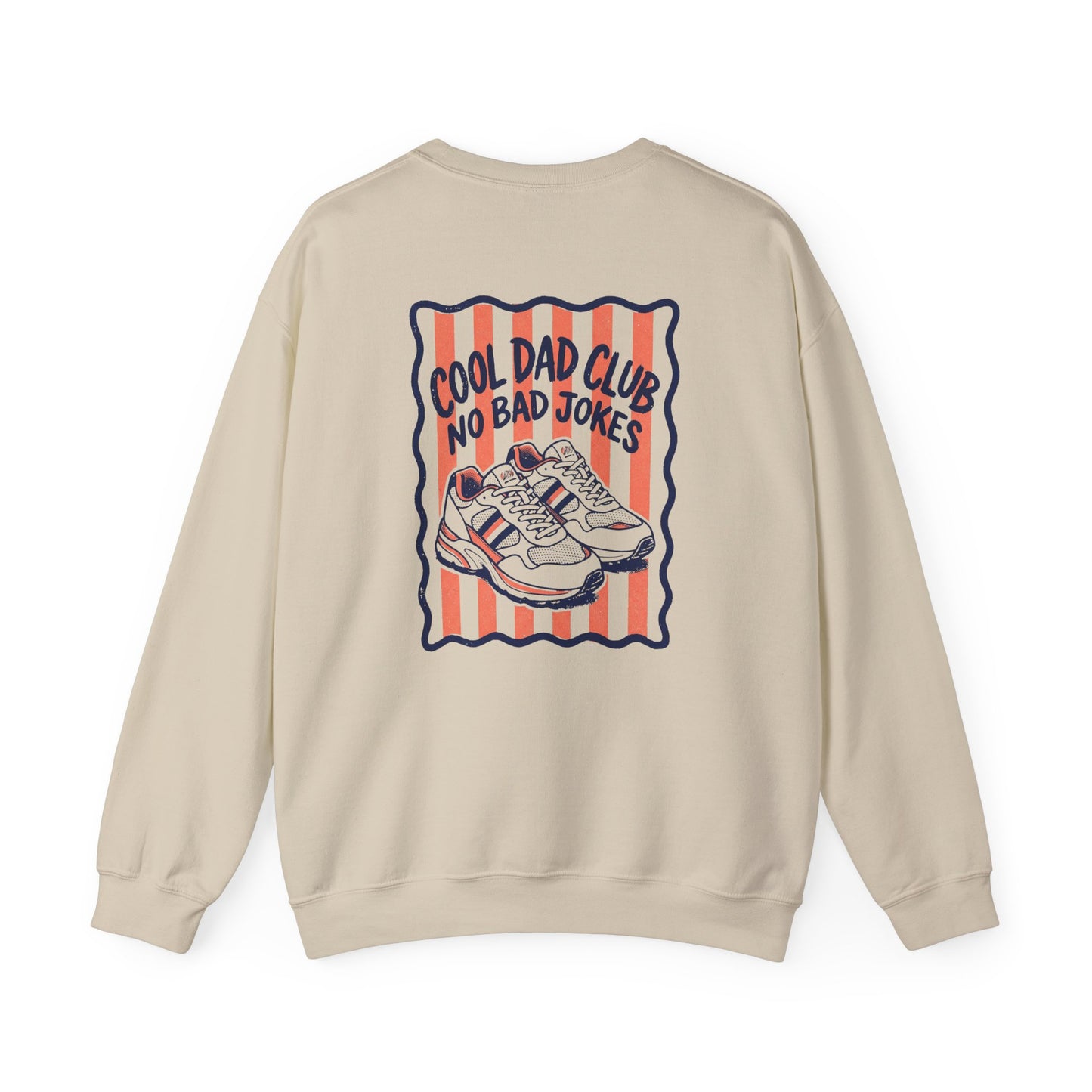 Cool Dad Club No Bad Jokes Sweatshirt Printify