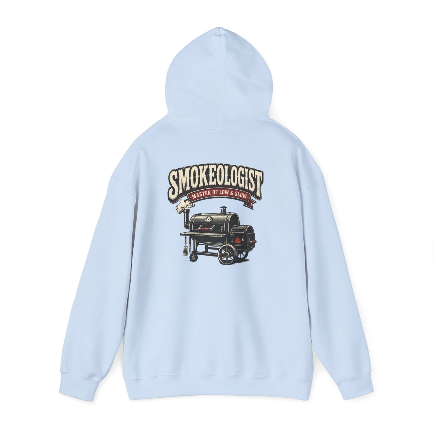 Smokeologist Master of Low & Slow BBQ Hoodie hoodie view 5