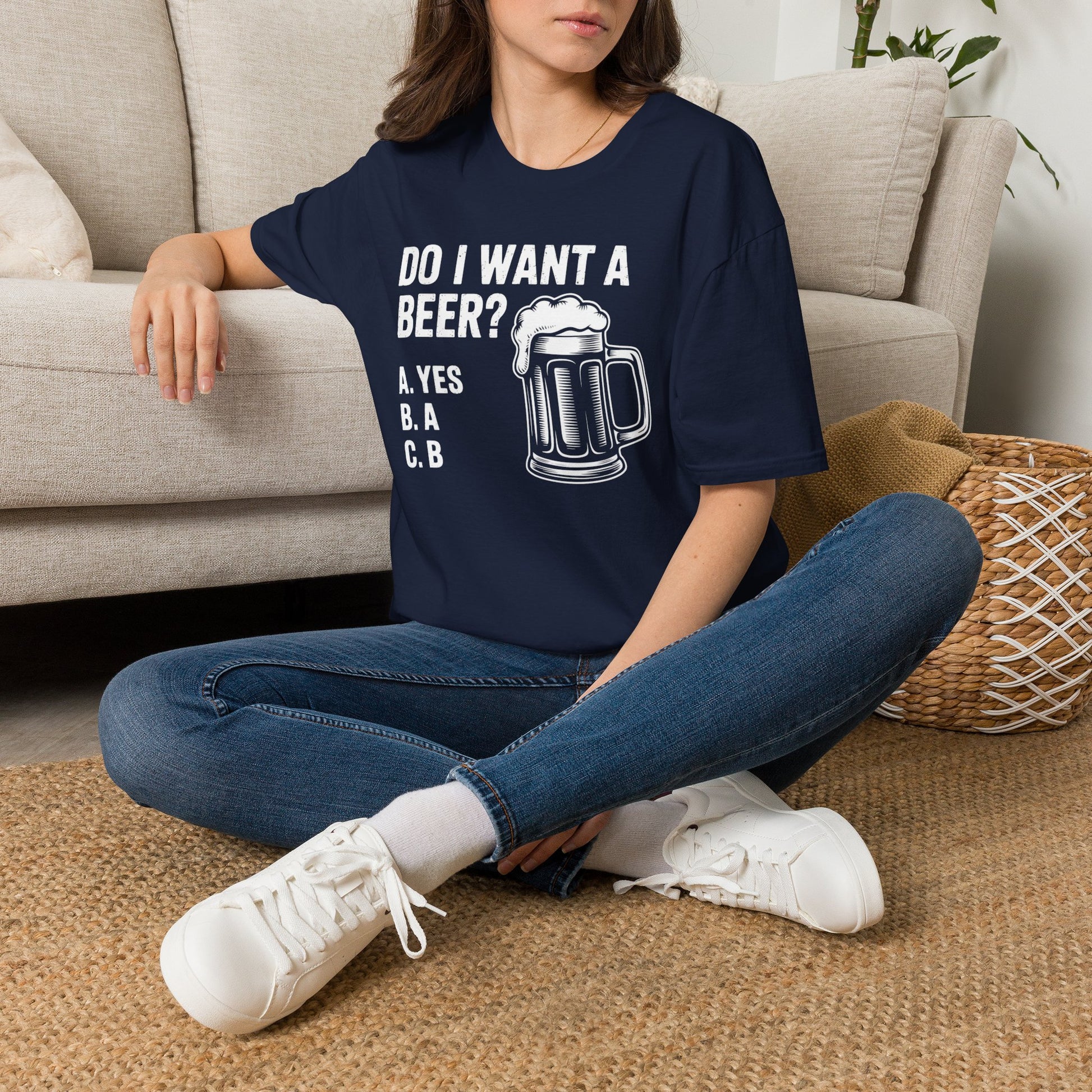 Do I Want a Beer Dad T-Shirt Printify