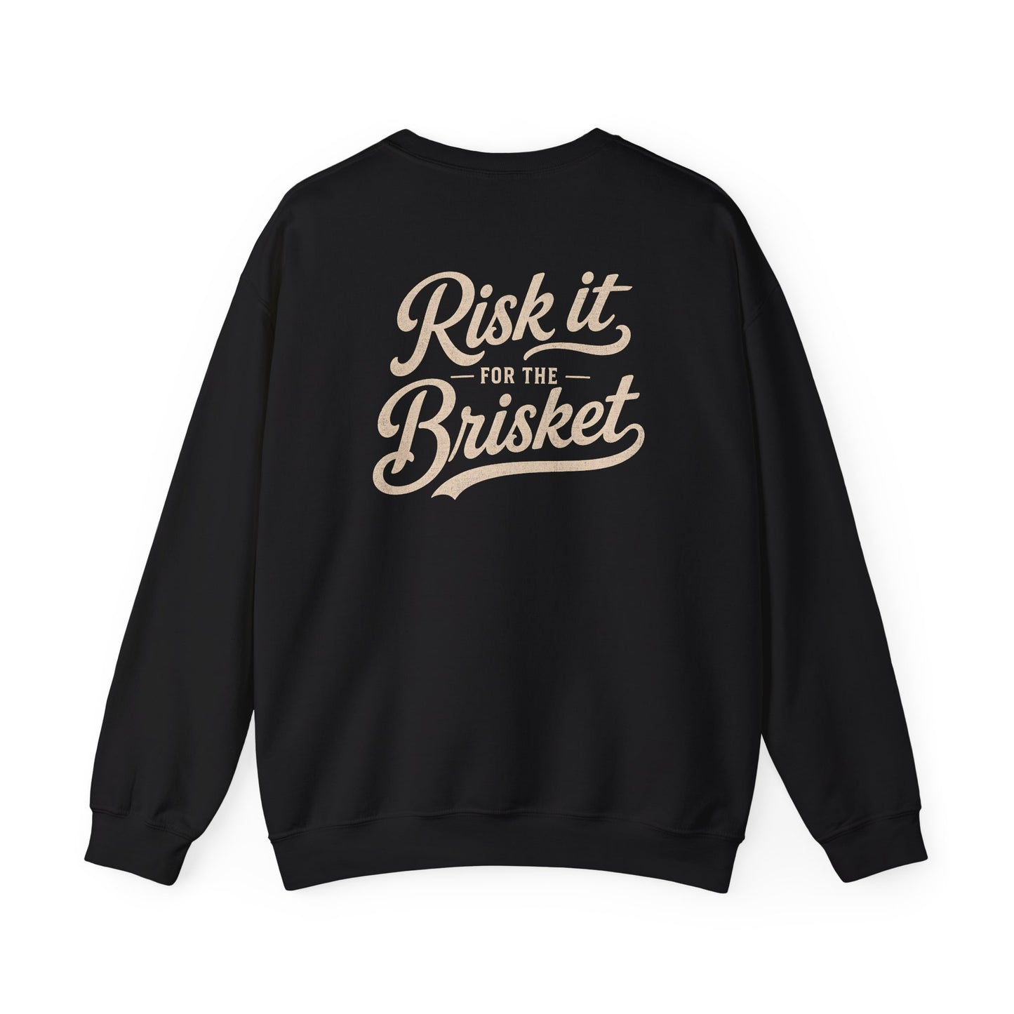 Risk It for the Brisket BBQ Sweatshirt sweatshirt view 2