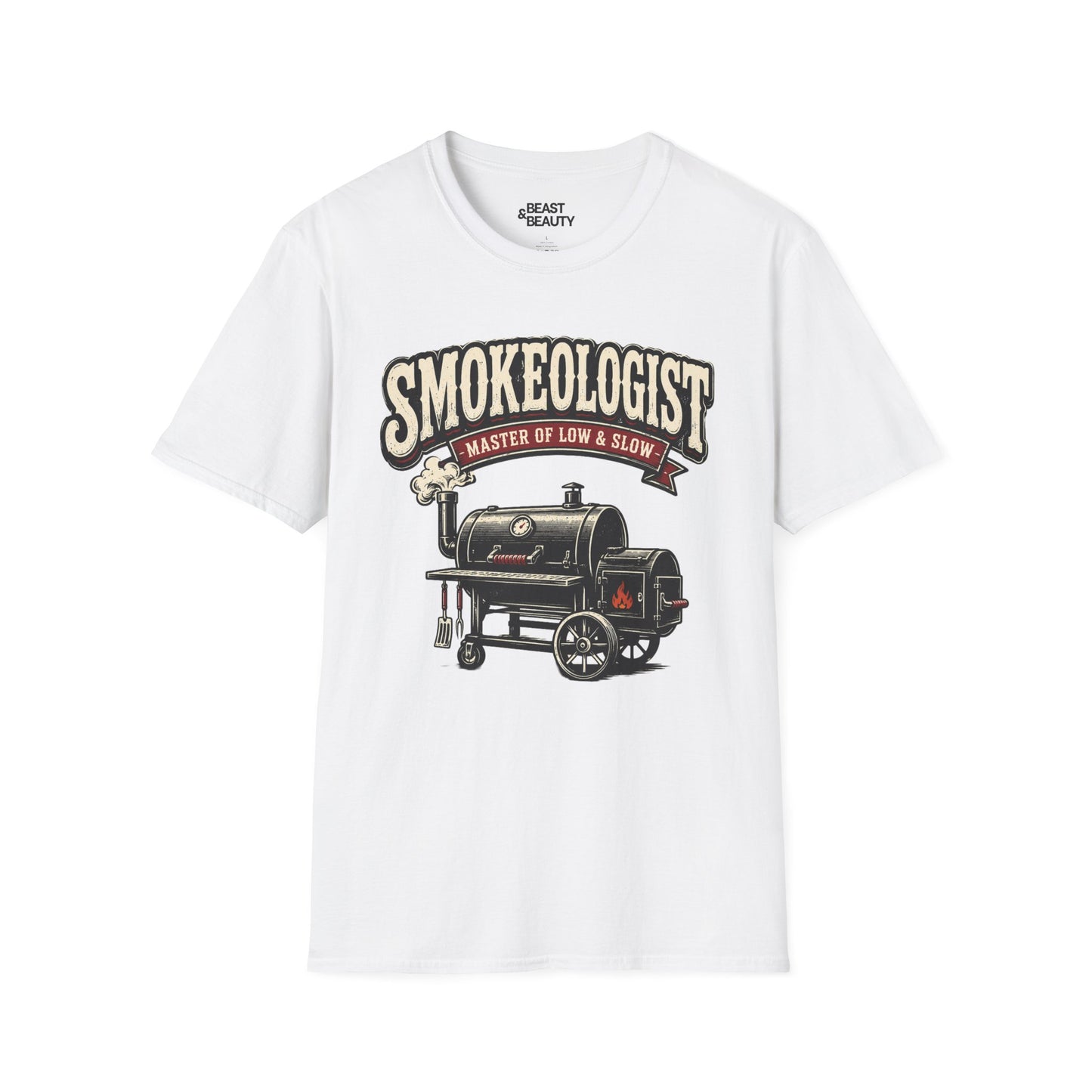 Smokeologist Master of Low & Slow T-Shirt Printify