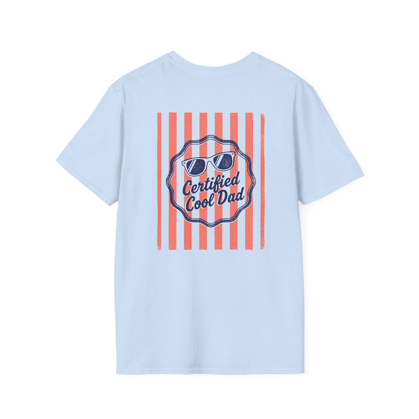 Certified Cool Dad Retro Father's Day T-Shirt Printify