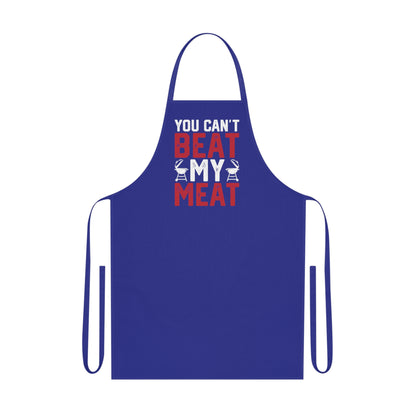 You Can't Beat My Meat BBQ Apron Printify