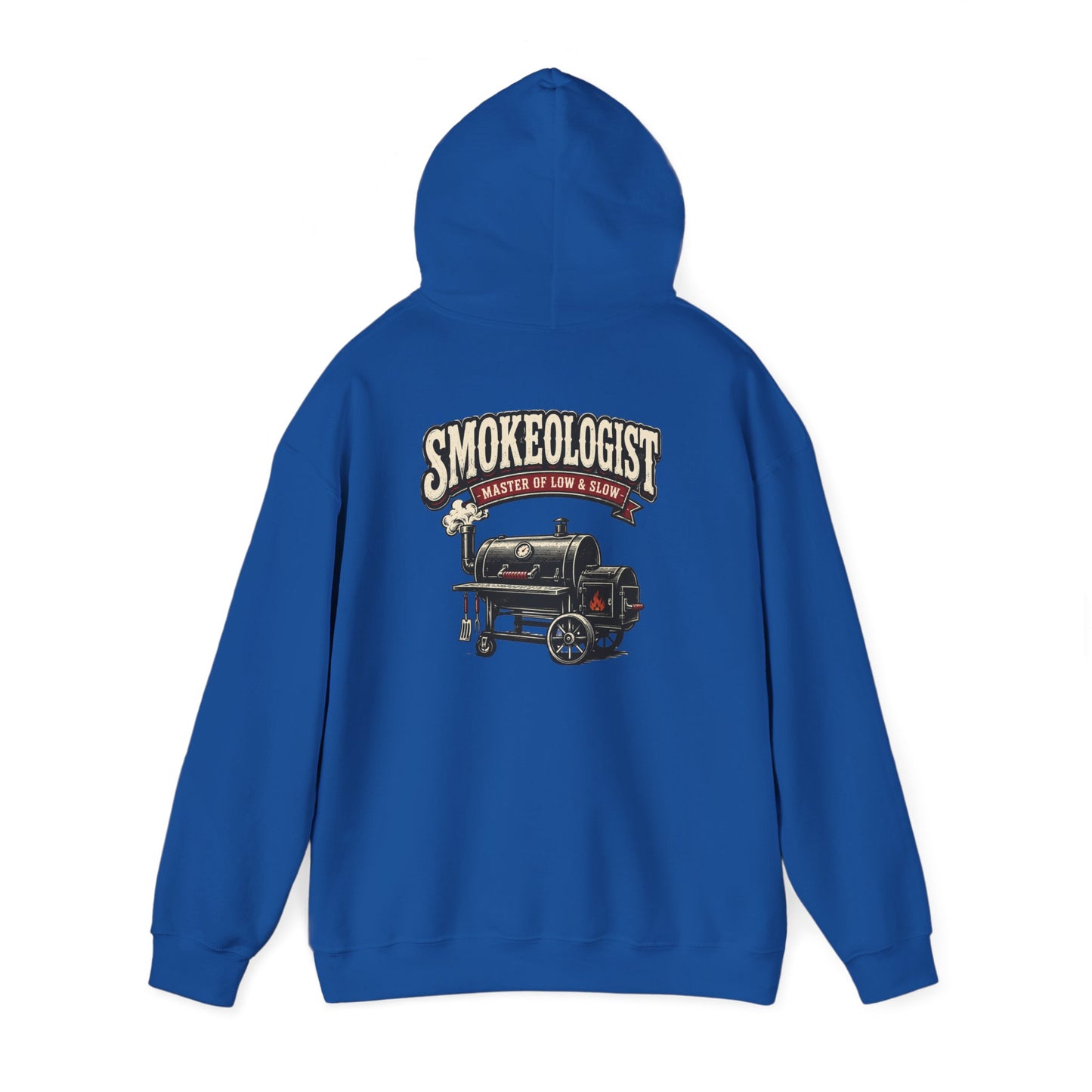Smokeologist Master of Low & Slow BBQ Hoodie hoodie view 2