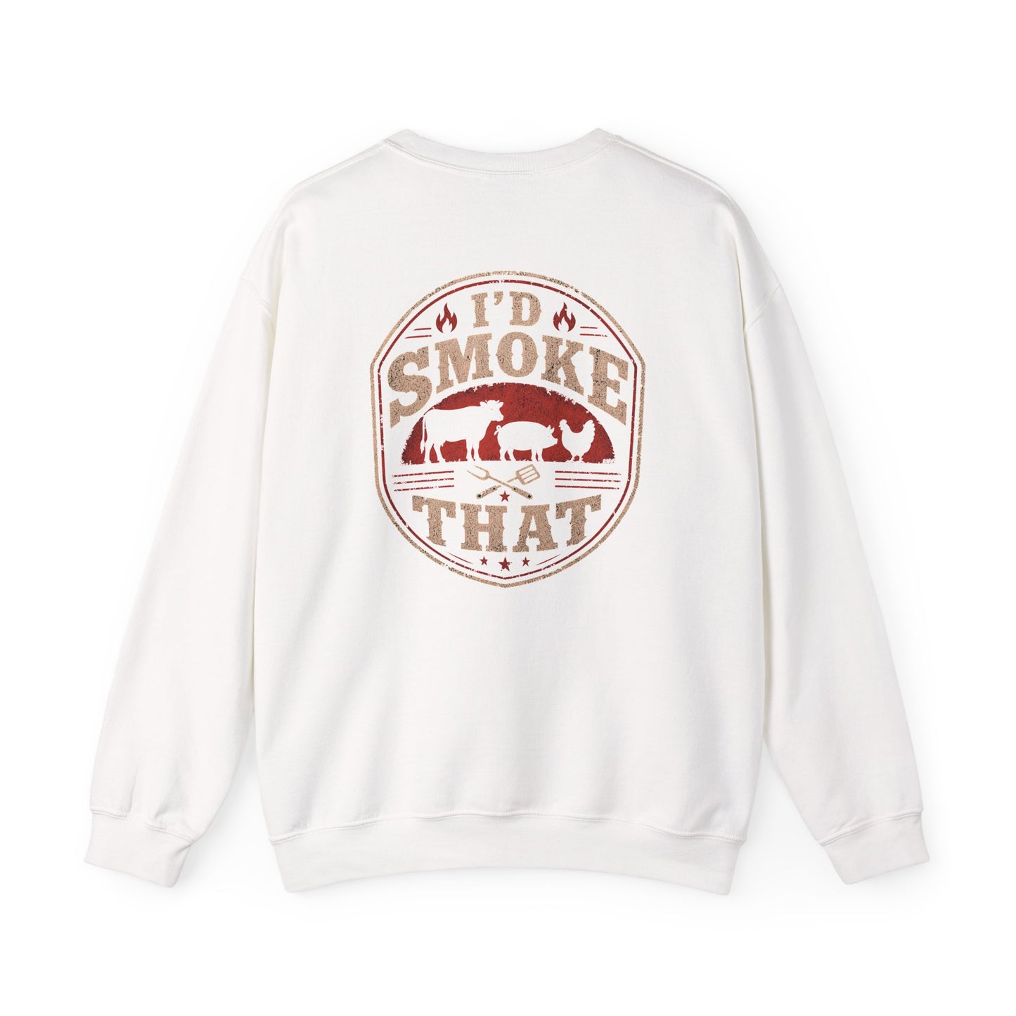 I'd Smoke That BBQ Sweatshirt Printify