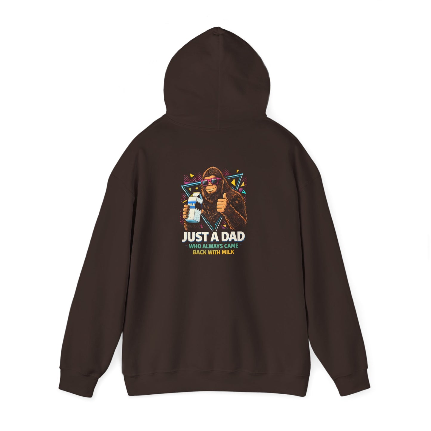 Just a Dad Who Always Came Back With Milk Hoodie Printify