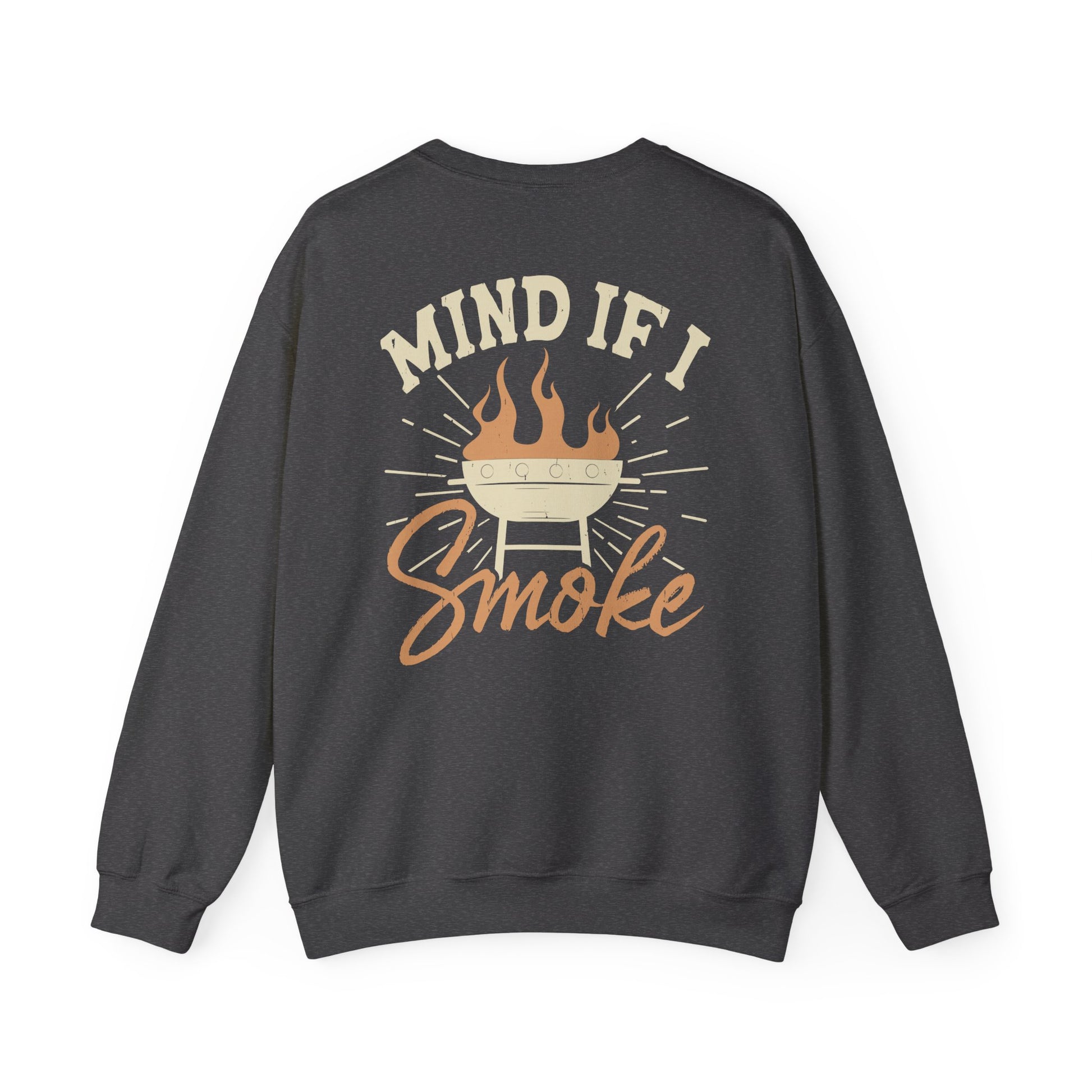 Mind If I Smoke BBQ Sweatshirt sweatshirt view 4