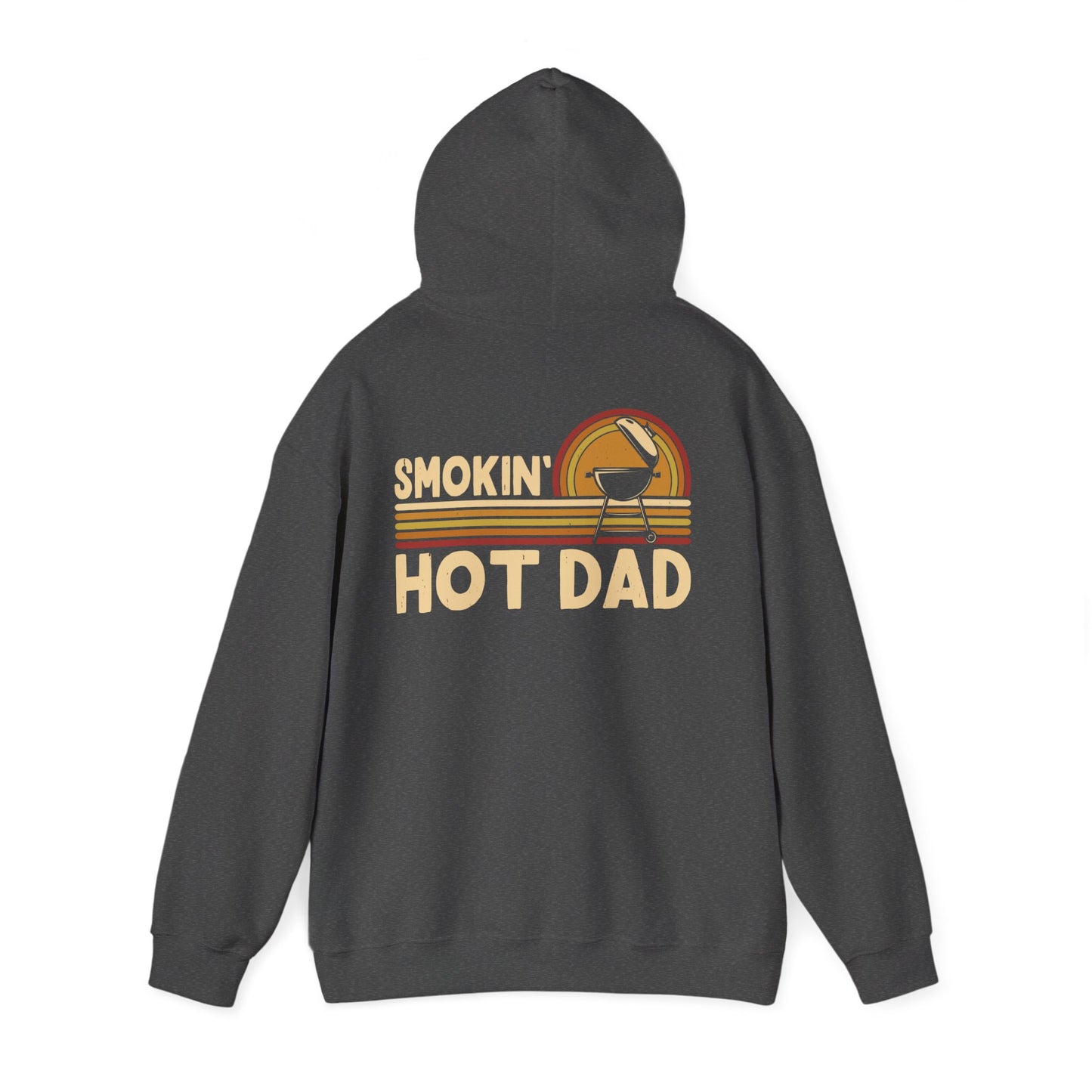 Smokin' Hot Dad BBQ Hoodie Printify