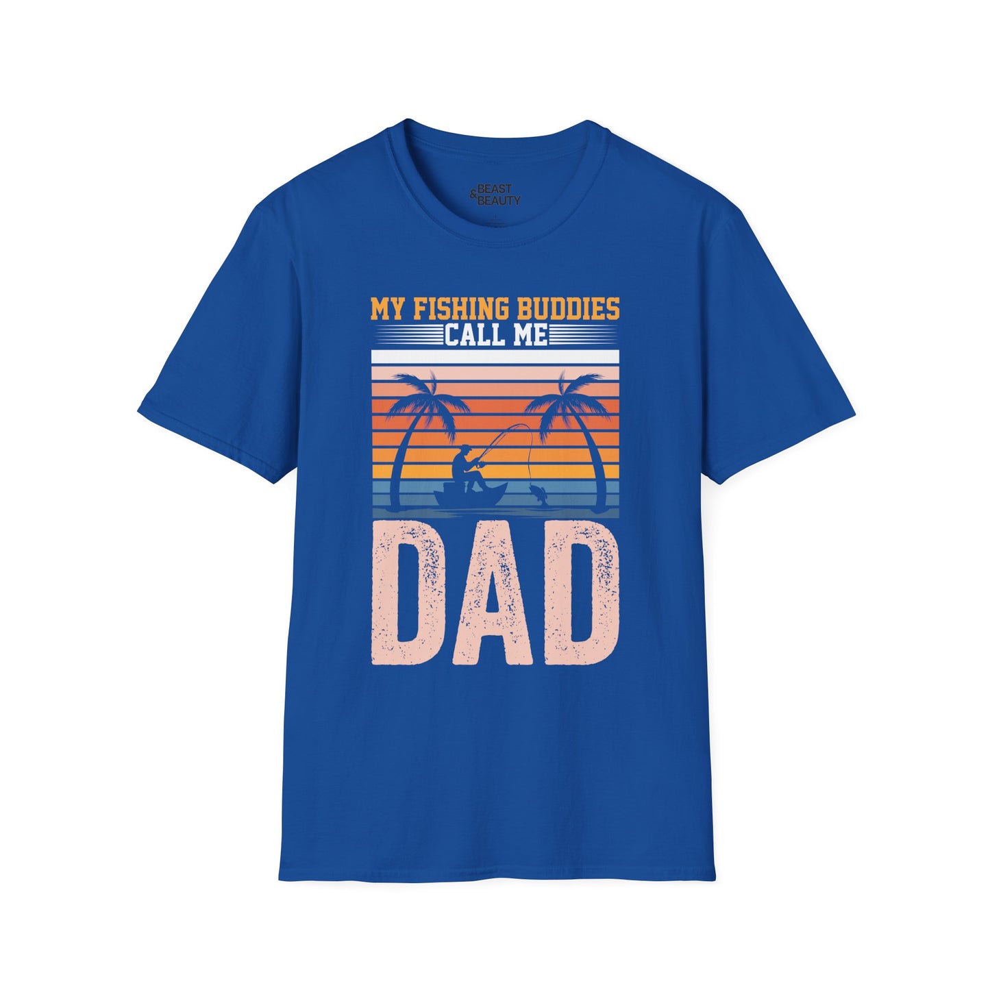 My Fishing Buddies Call Me Dad T-Shirt Printify