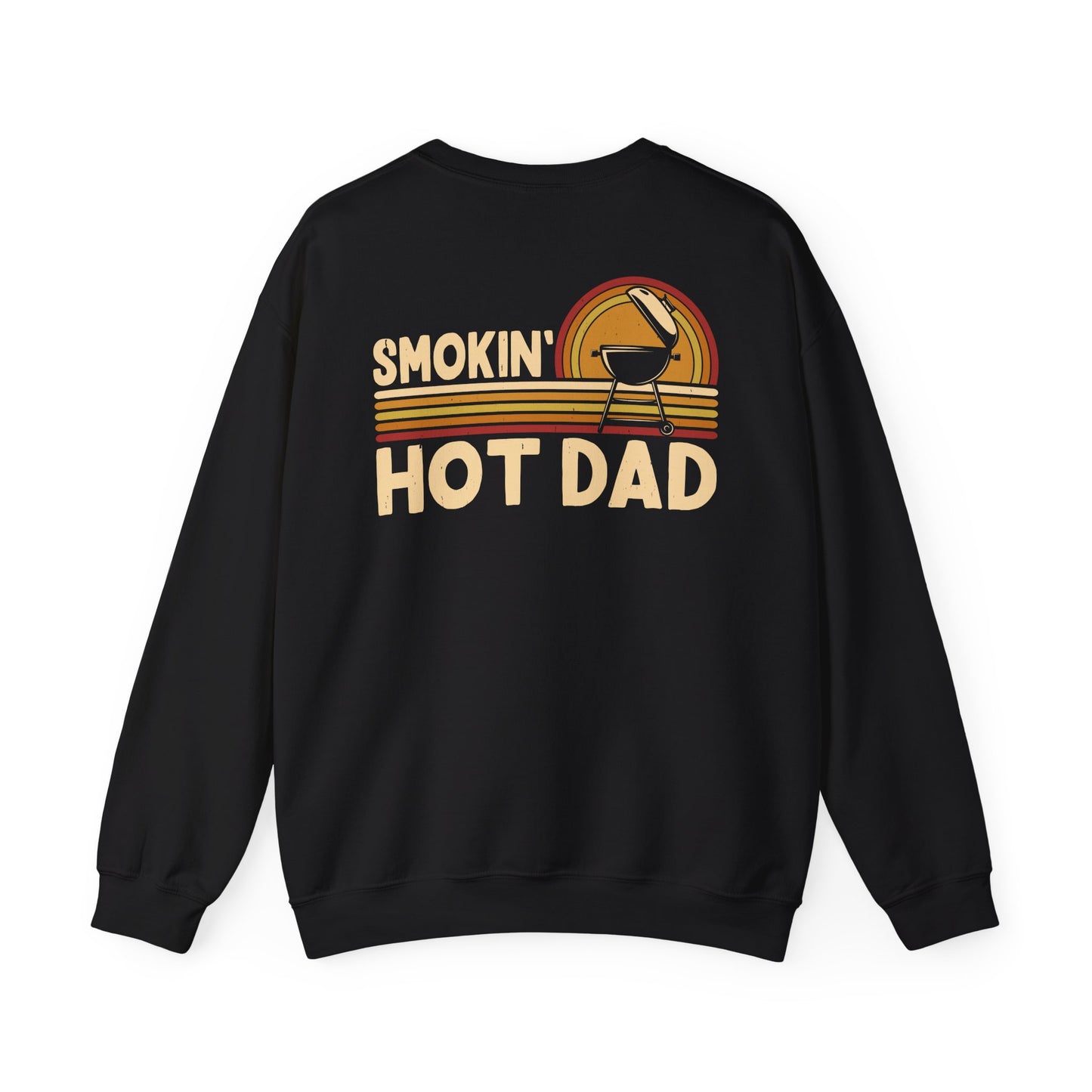 Smokin' Hot Dad BBQ Sweatshirt Printify