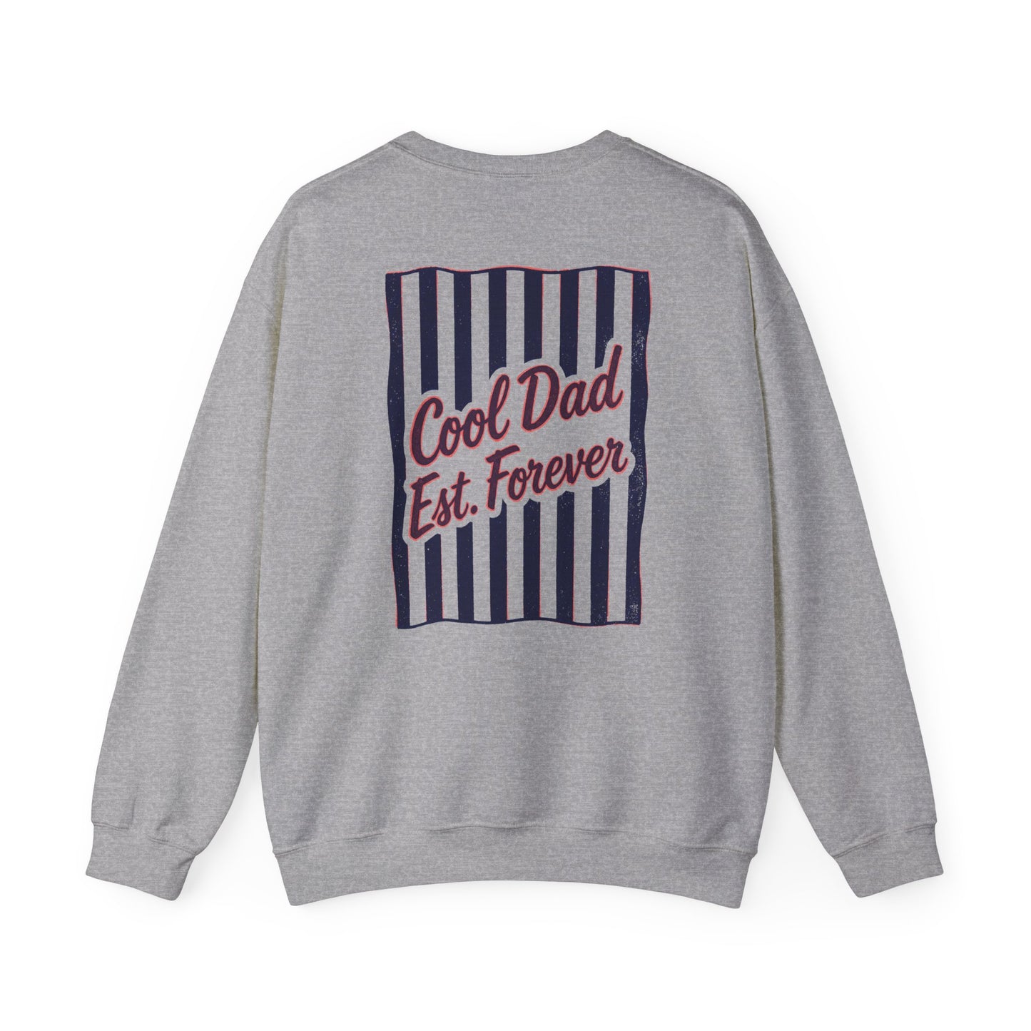 Cool Dad Est. Forever Retro Dad Sweatshirt Printify