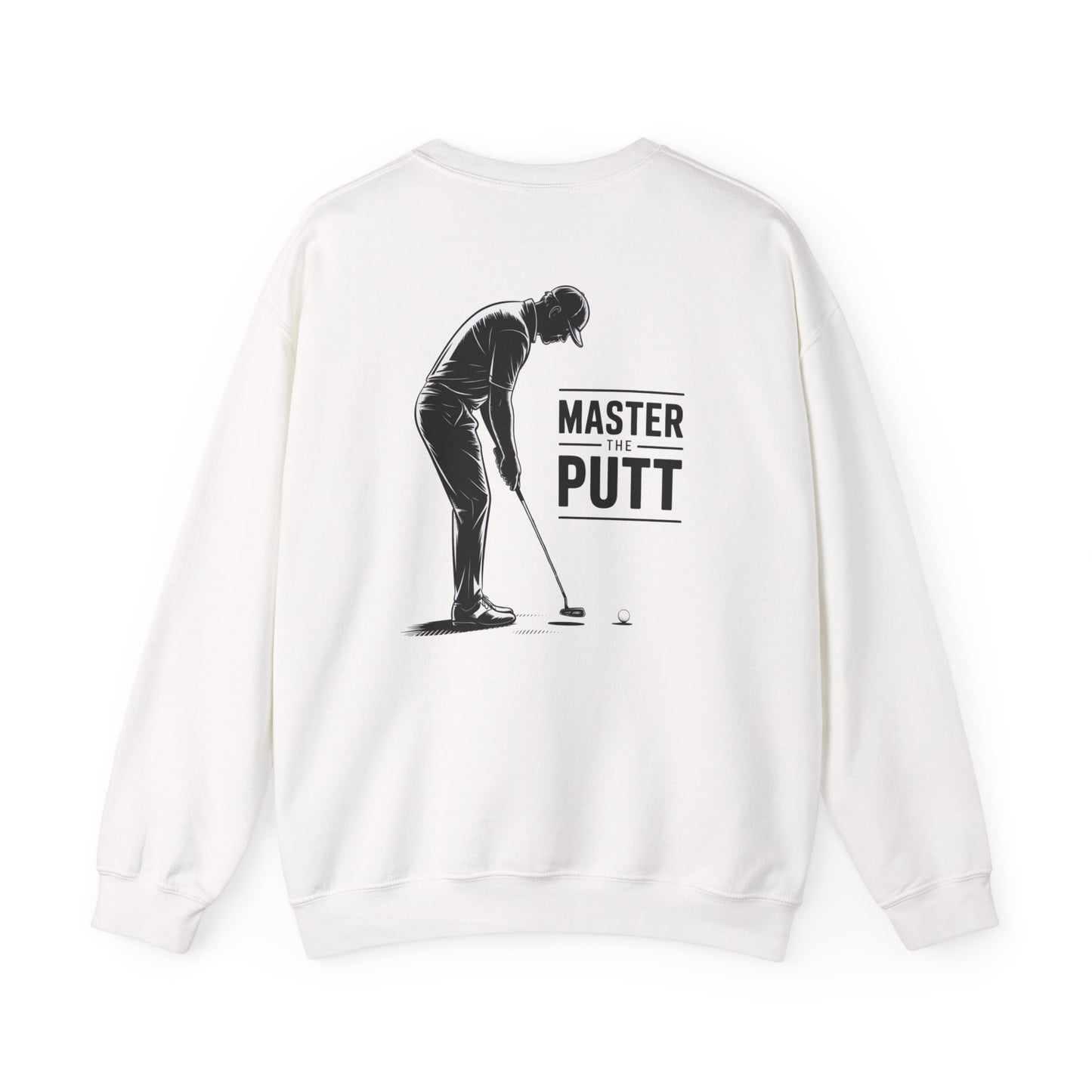 Master The Putt Golf Sweatshirt Printify