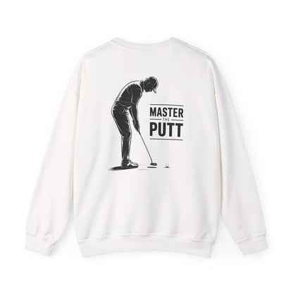 Master The Putt Golf Sweatshirt Printify