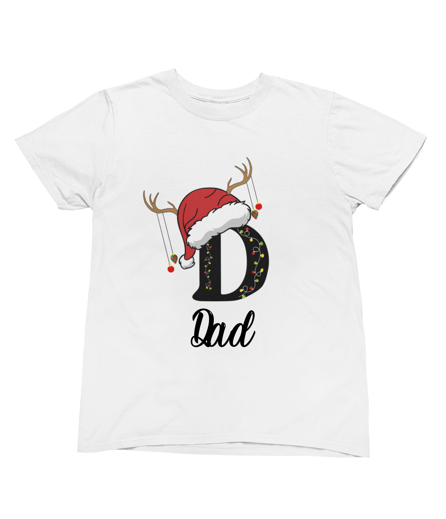 Personalised Family Christmas Pyjamas – Custom Letter & Name PJs