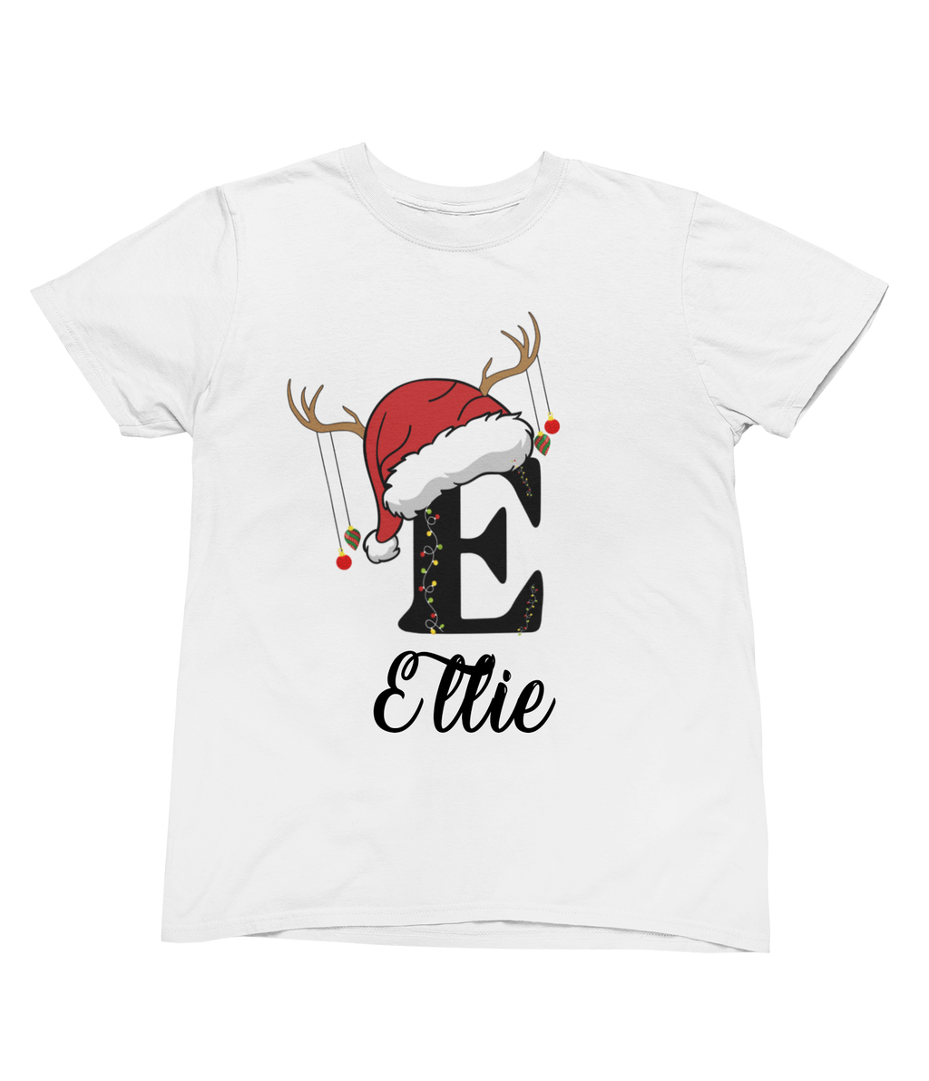 Personalised Family Christmas Pyjamas – Custom Letter & Name PJs