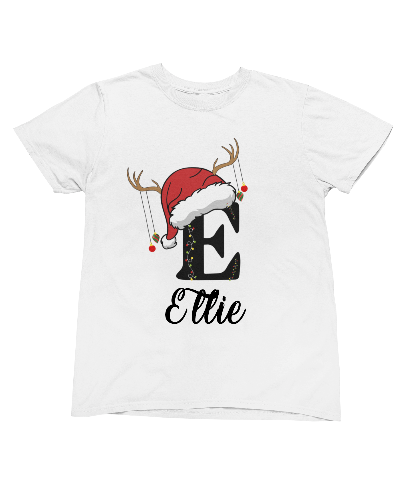 Personalised Family Christmas Pyjamas – Custom Letter & Name PJs