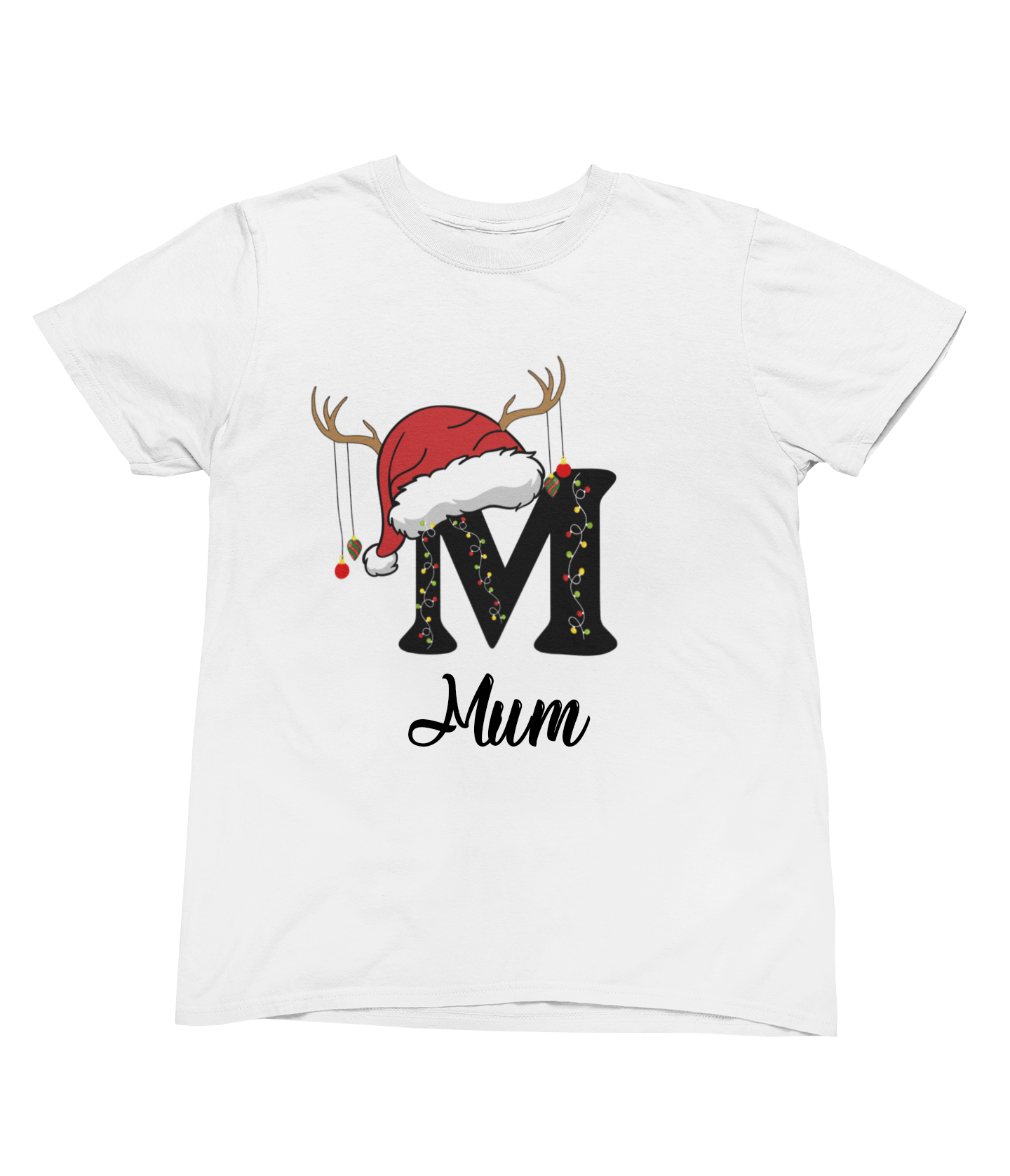 Personalised Family Christmas Pyjamas – Custom Letter & Name PJs