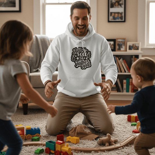 Ain't No Hood Like Fatherhood Hoodie | Funny Dad Gift | Sizes S-3XL gift_idea unique_gift personalised_gift