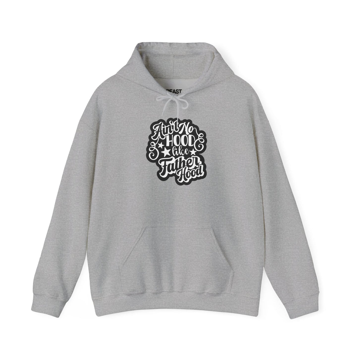 ain't no hood like fatherhood hoodie funny dad gift sizes s-3xl hoodie uk Christmas gift idea image 7