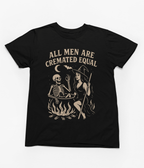 All Men Are Cremated Equal Sweatshirt & T-Shirt | Witch Halloween T-Shirt / Black / Small gift_idea unique_gift personalised_gift