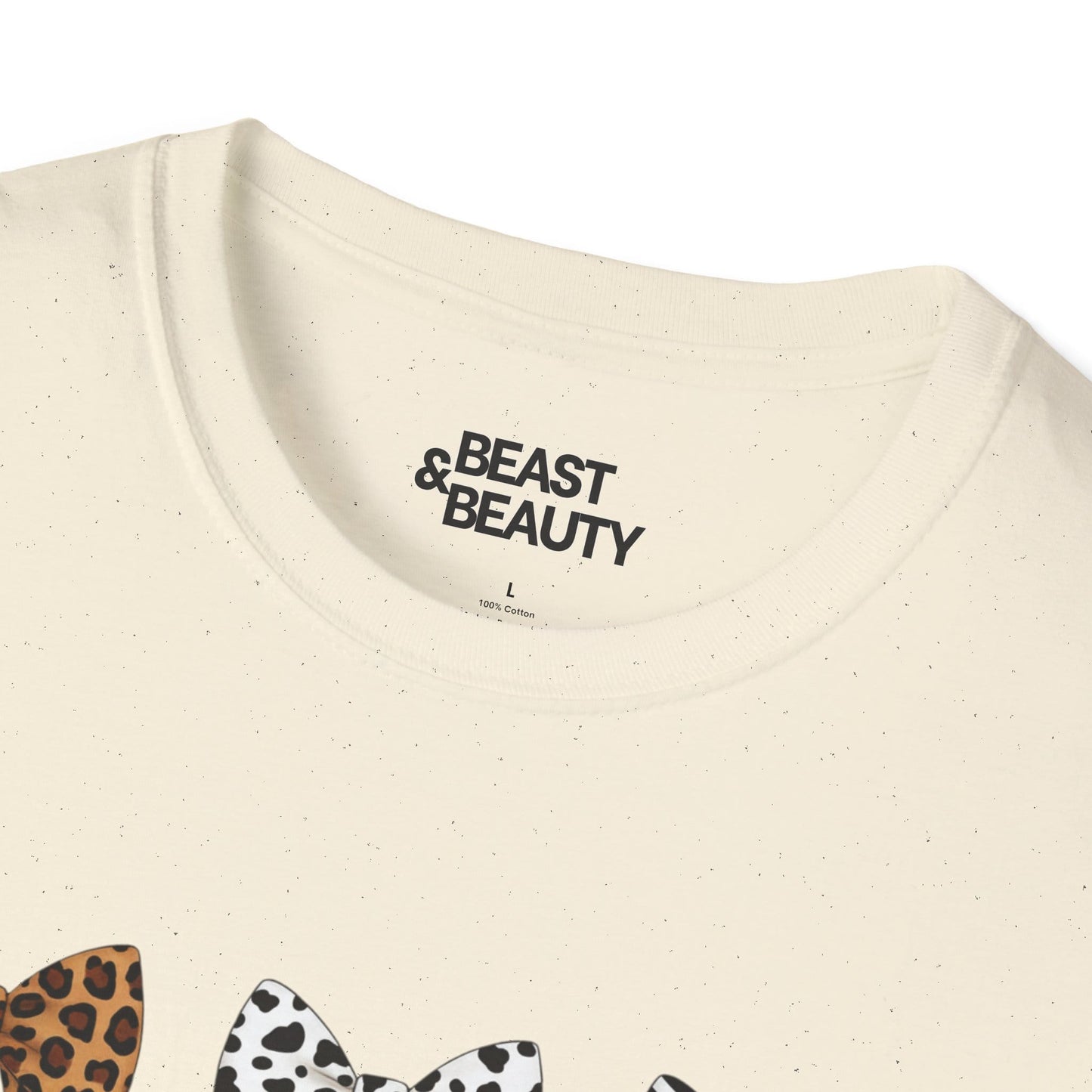 animal print bow pattern t-shirt t-shirt uk coquette gift idea image 6