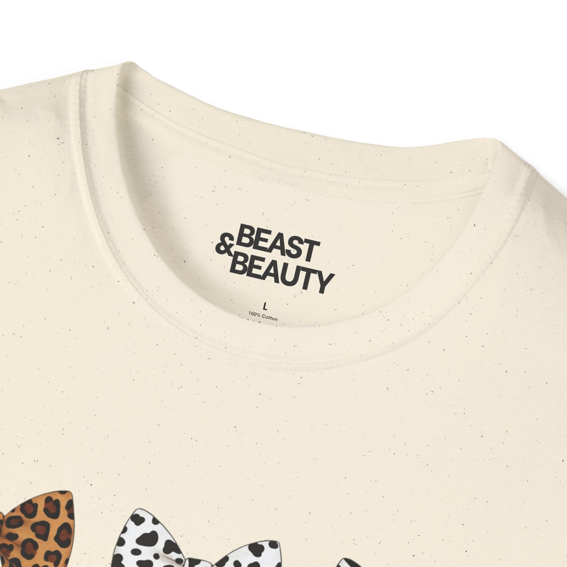 animal print bow pattern t-shirt t-shirt uk coquette gift idea image 6