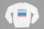 AQUARIUS Zodiac Colour Palette Sweatshirt gift_idea unique_gift personalised_gift
