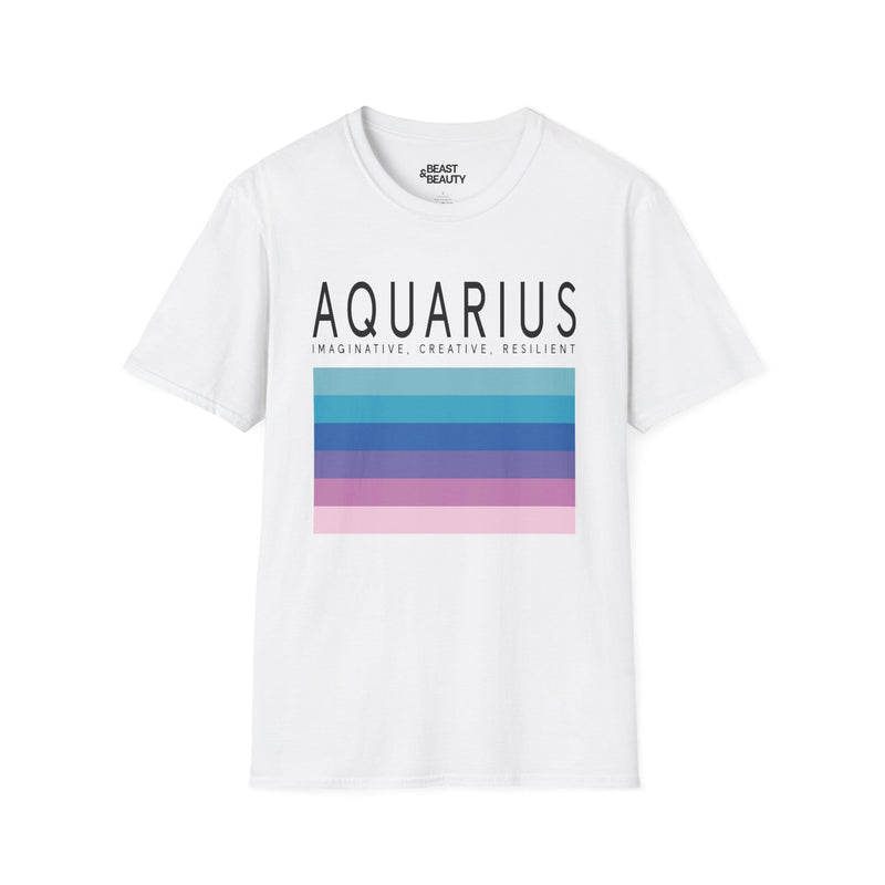 Aquarius Zodiac Graphic T-Shirt