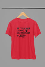 Art Teacher (Noun) T-Shirt gift_idea unique_gift personalised_gift