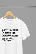 Art Teacher (Noun) T-Shirt small / White. gift_idea unique_gift personalised_gift