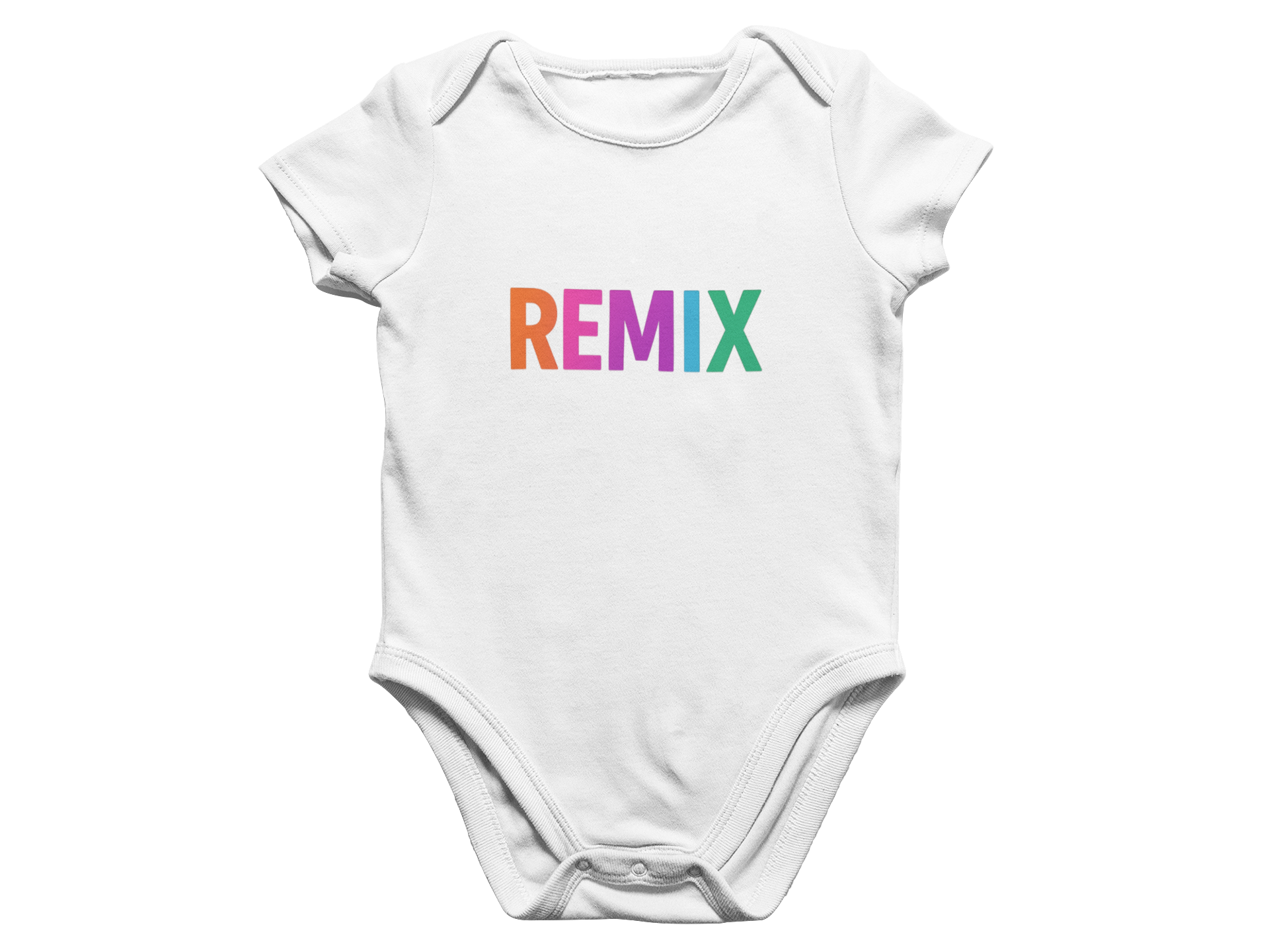 Original & Remix Matching Parent and Baby T-Shirt Gift Set