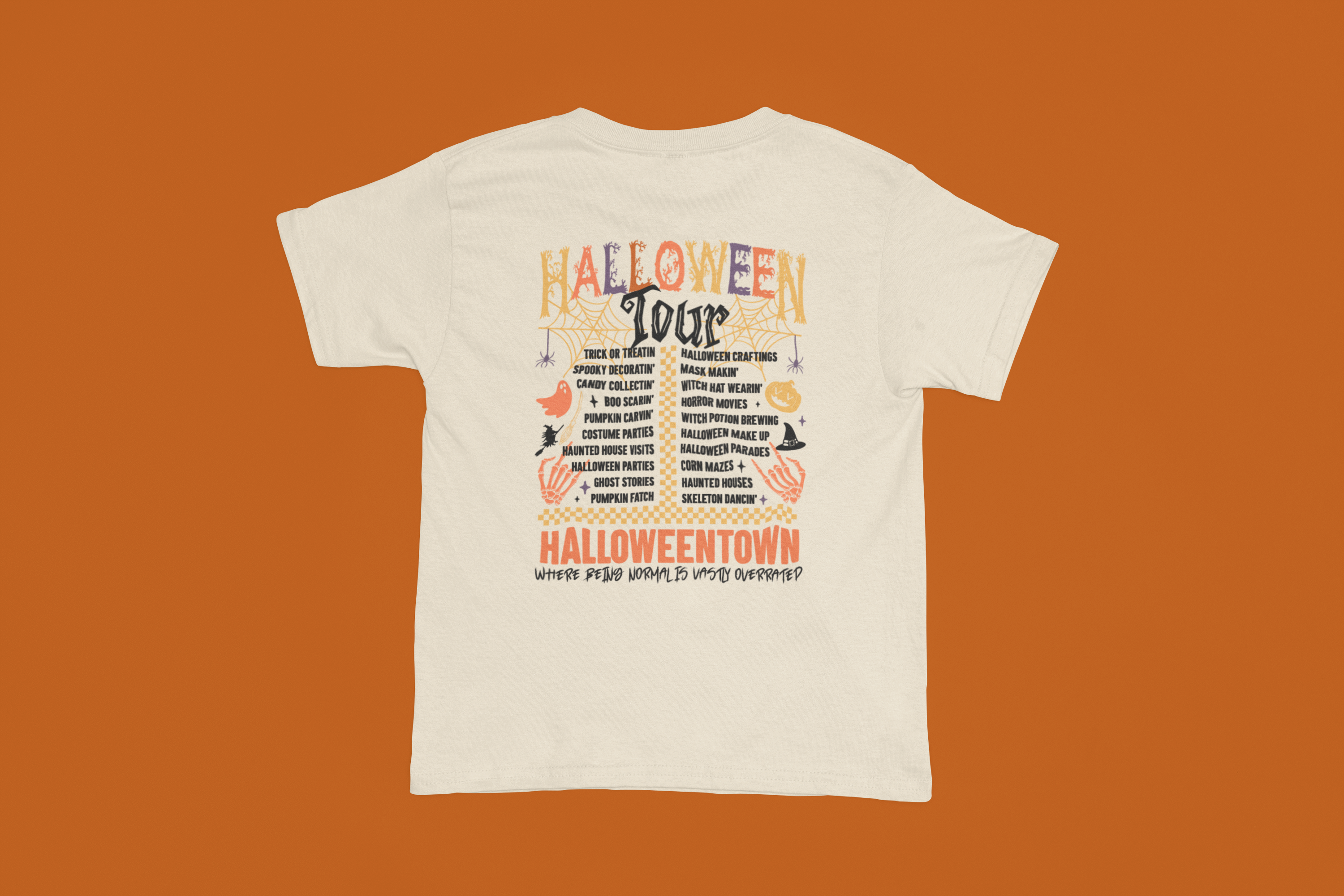 Halloween Tour T-Shirt | Spooky Concert Style Tee Unisex