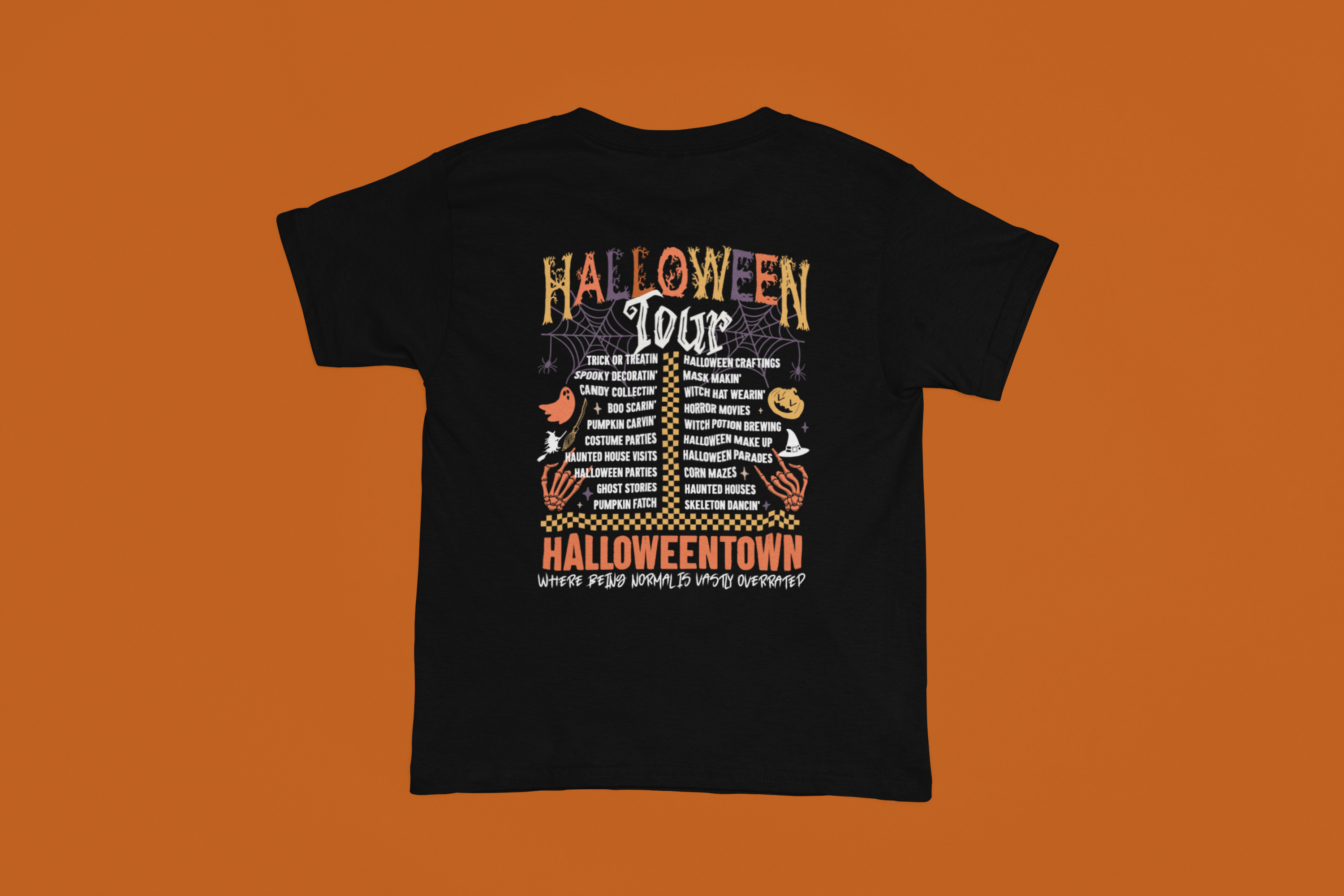 Halloween Tour T-Shirt | Spooky Concert Style Tee Unisex