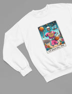 Basketball Mom Shirt | Funny Skeleton Tarot Tee or Sweatshirt for Sports Moms Sweatshirt / small / White gift_idea unique_gift personalised_gift