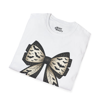bat lace bow t-shirt t-shirt uk Halloween gift idea image 8