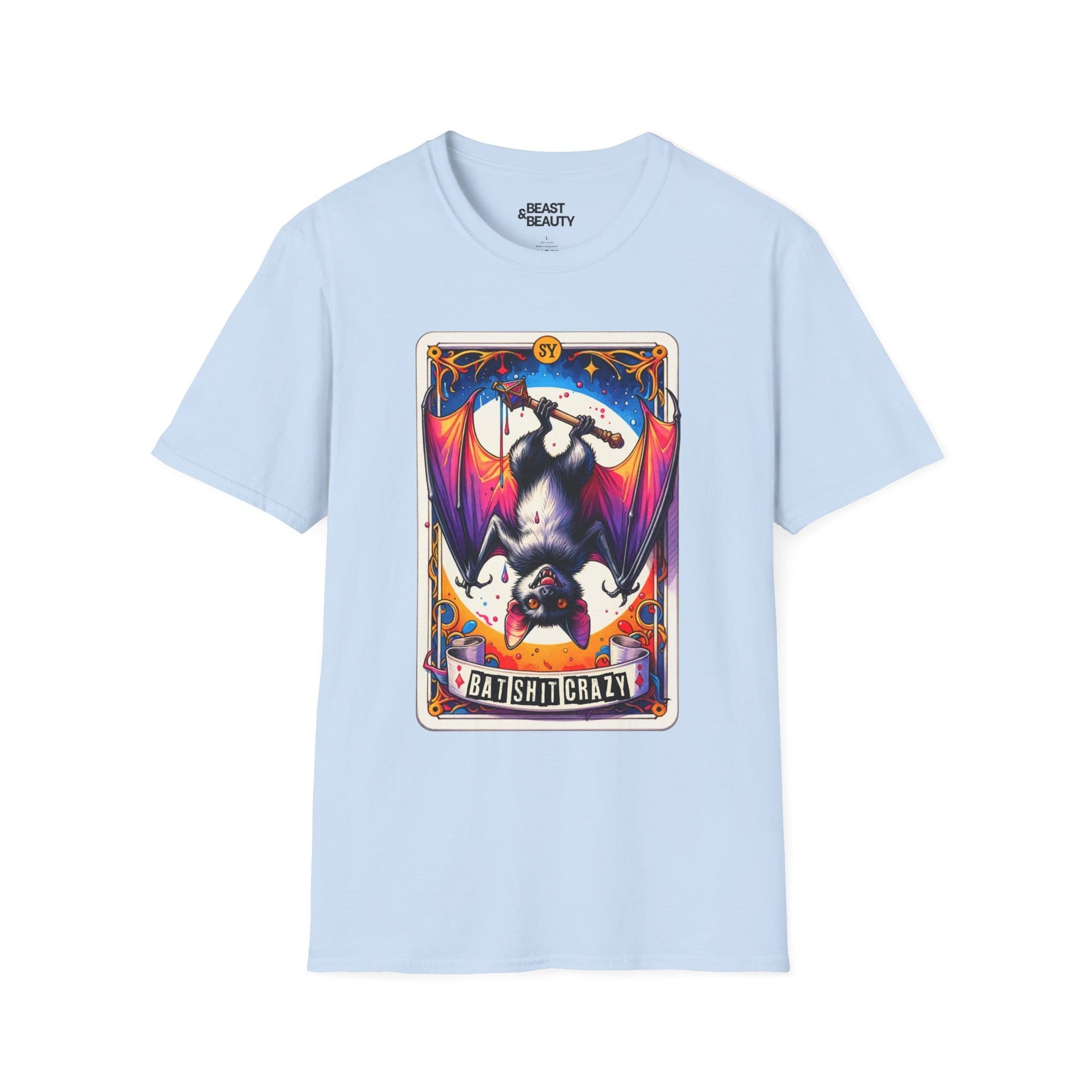 batshit crazy tarot graphic t-shirt t-shirt second colour product image