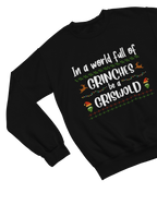 Be a Griswold Not a Grinch – Funny Family Christmas Jumper Sweatshirt / small / Black gift_idea unique_gift personalised_gift