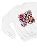 Be Mine Valentine Graphic T-Shirt & Sweatshirt Gift Sweatshirt / Small / White gift_idea unique_gift personalised_gift