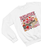 Be Mine Western Valentine Graphic T-Shirt & Sweatshirt Gift Sweatshirt / Small / White gift_idea unique_gift personalised_gift