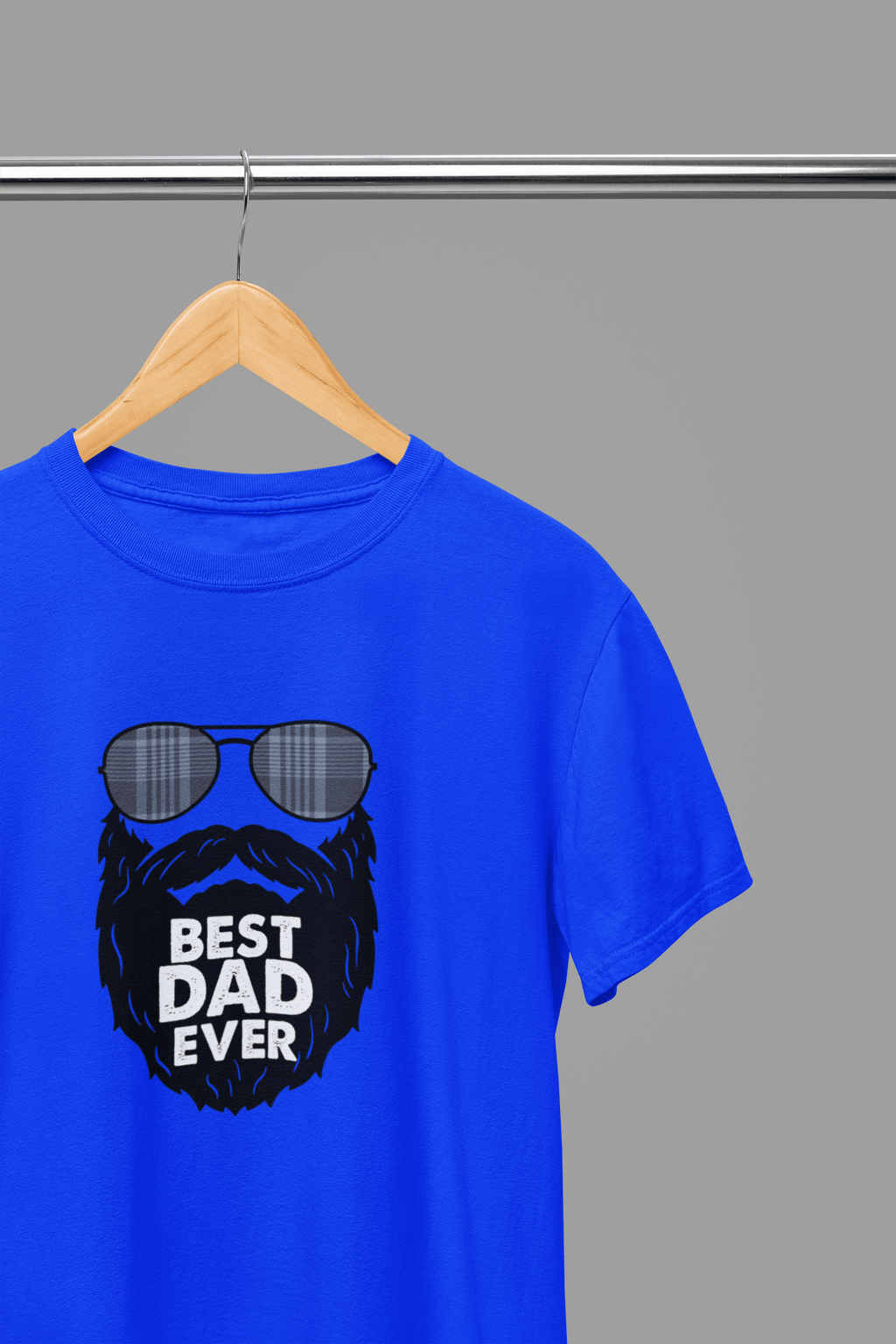 Best Dad Ever Father's Day T-Shirt/Sweatshirt T-Shirt / Small / Blue gift_idea unique_gift personalised_gift