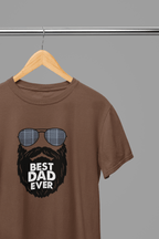Best Dad Ever Father's Day T-Shirt/Sweatshirt T-Shirt / Small / Brown gift_idea unique_gift personalised_gift