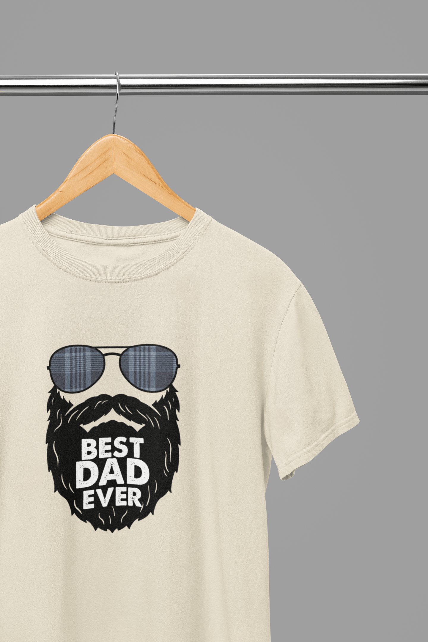 Best Dad Ever Father's Day T-Shirt/Sweatshirt T-Shirt / Small / Sand gift_idea unique_gift personalised_gift
