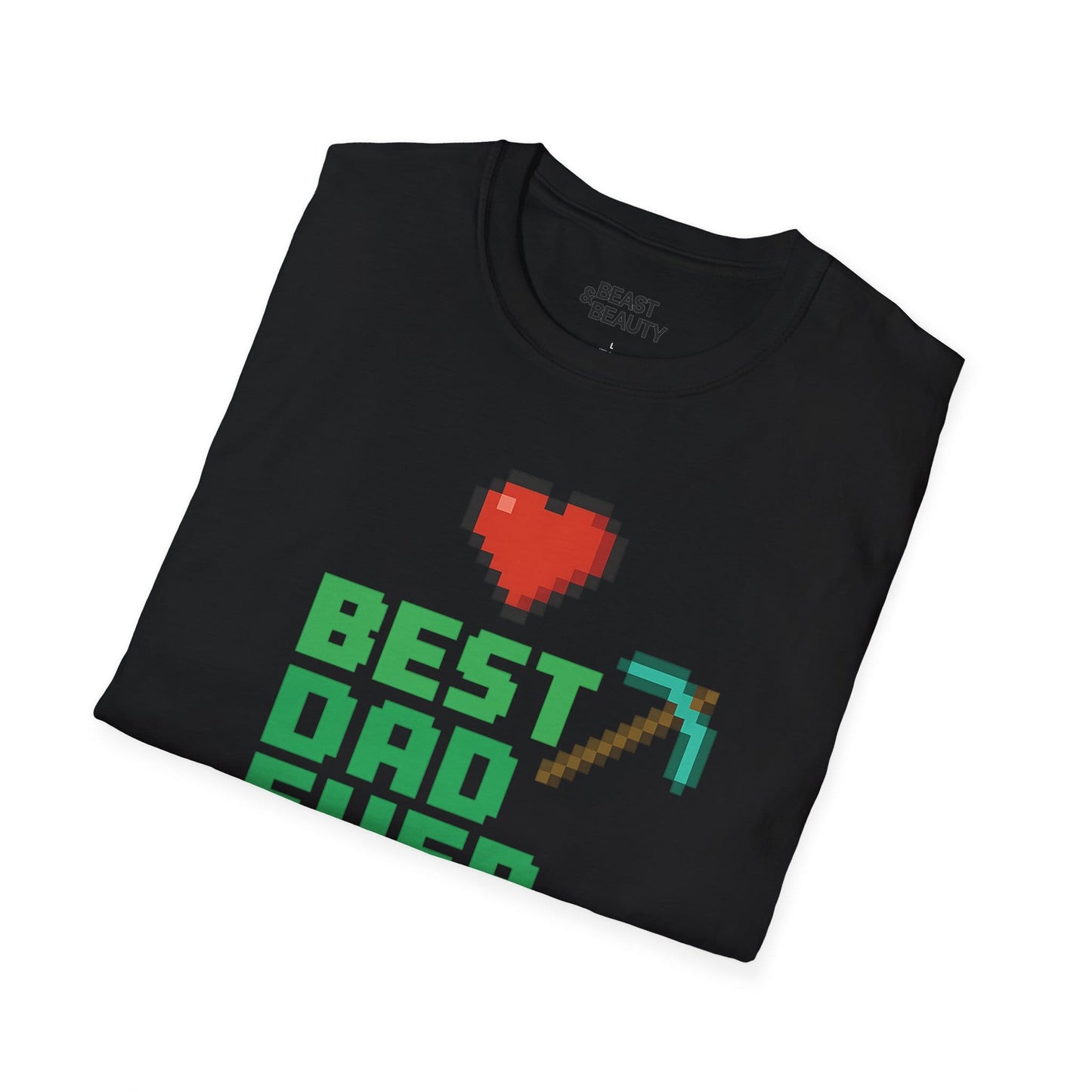 best dad ever according to my minecraft world t-shirt t-shirt uk Father's Day gift idea image 8