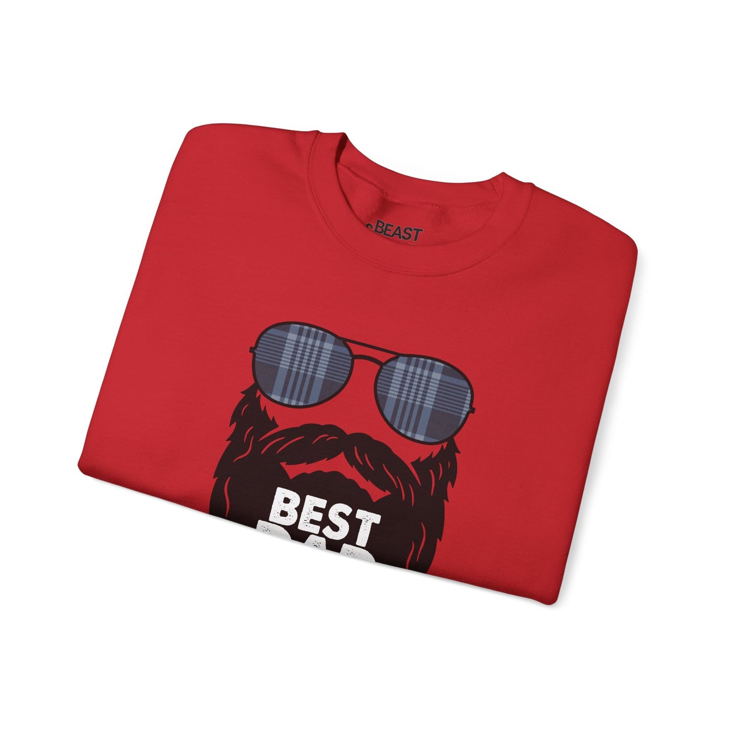 Best Dad Ever Sweatshirt | Funny Bearded Dad Gift | Sizes S-5XL gift_idea unique_gift personalised_gift