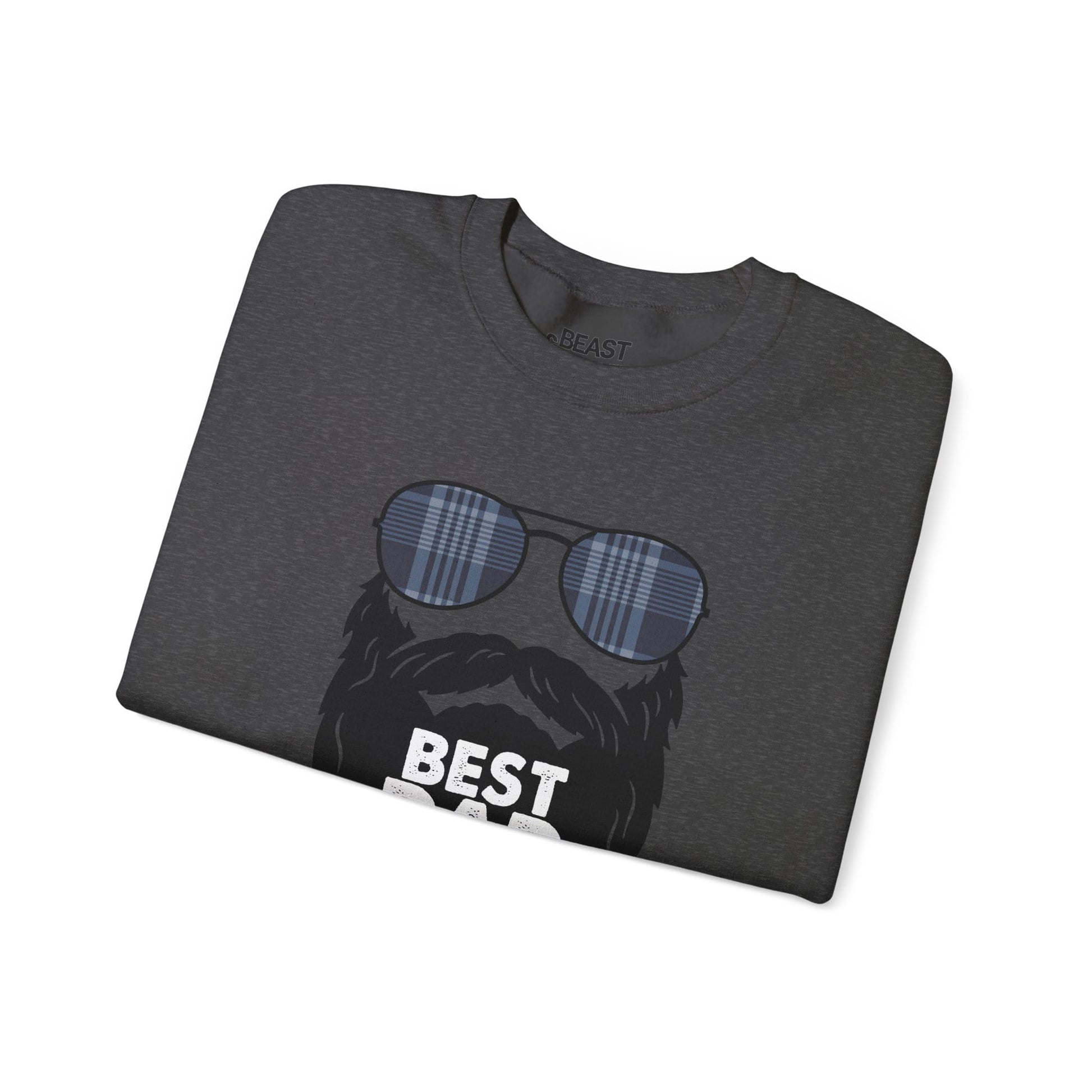 Best Dad Ever Sweatshirt | Funny Bearded Dad Gift | Sizes S-5XL gift_idea unique_gift personalised_gift